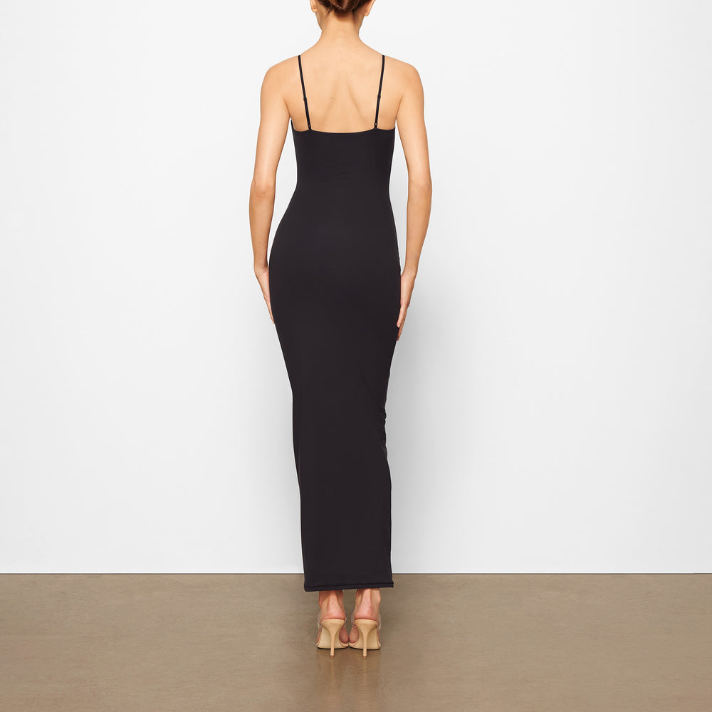 Skims FITS EVERYBODY LONG SLIP Dress Zwart | DXH-078465