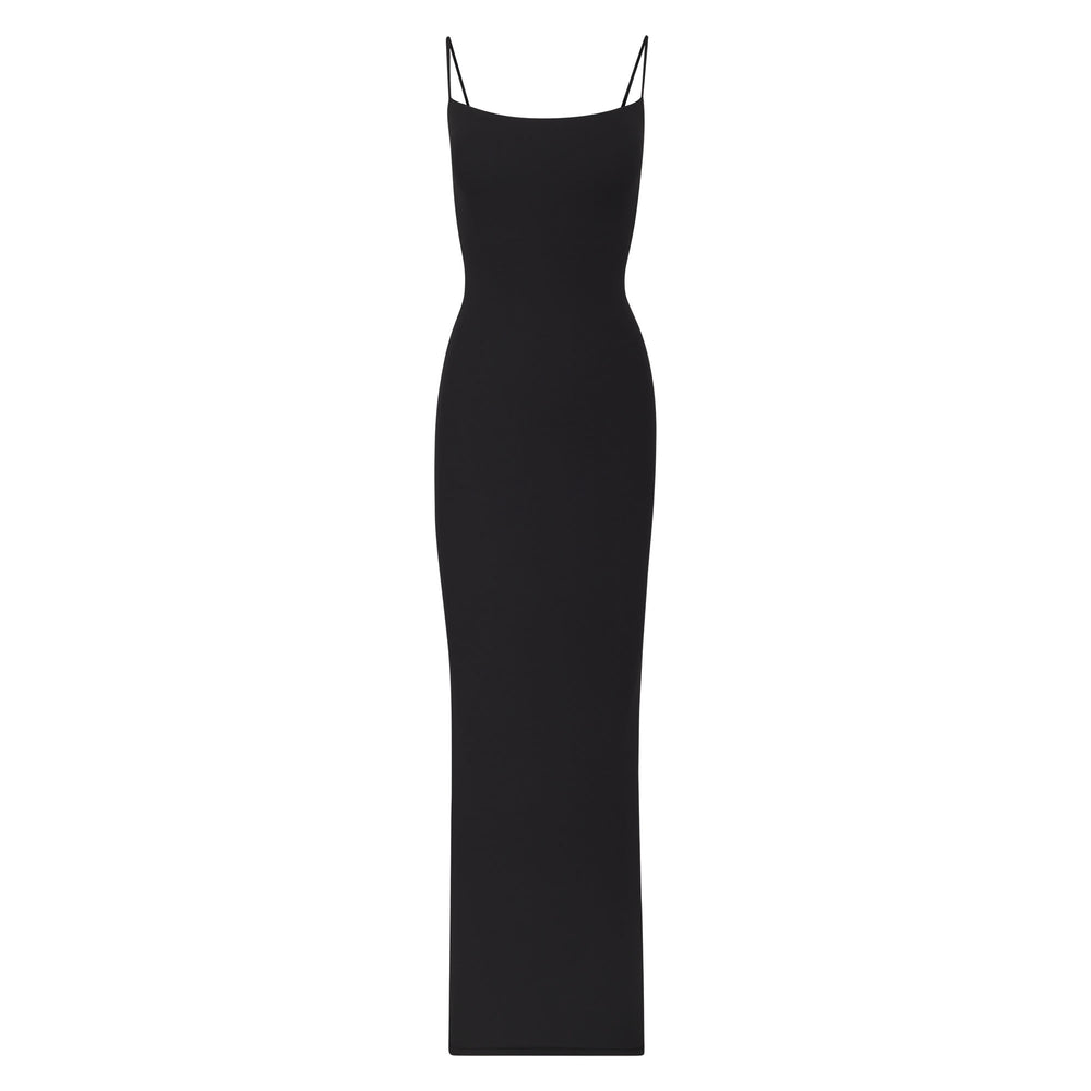 Skims FITS EVERYBODY LONG SLIP Dress Zwart | DXH-078465