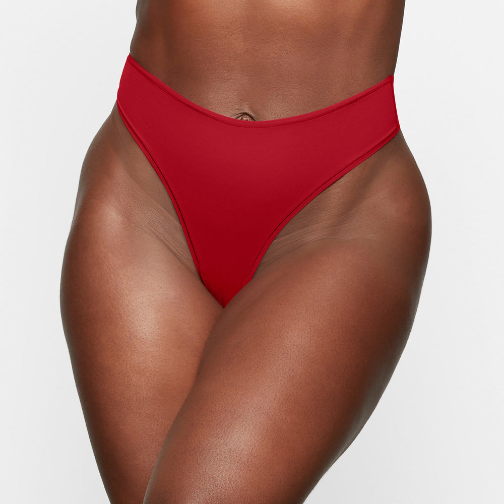 Skims FITS EVERYBODY PACK Thong Donkerrood Gekleurd | ZGJ-650793