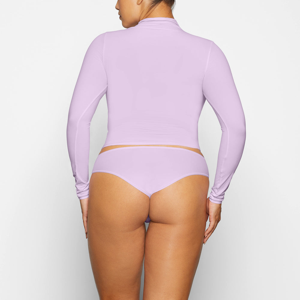 Skims FITS EVERYBODY TURTLENECK T-shirt Paars | IFP-231674