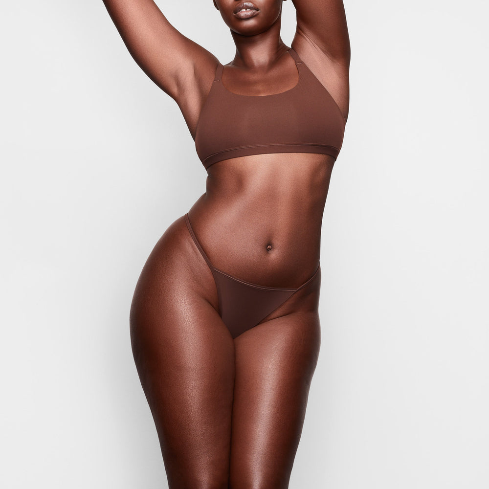 Skims FITS EVERYBODY T STRING Thong Chocola | AML-748230