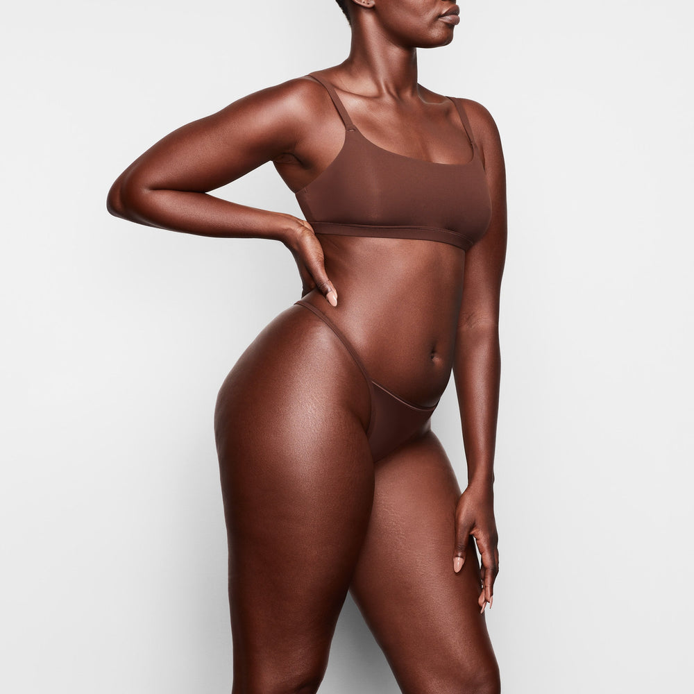 Skims FITS EVERYBODY T STRING Thong Chocola | AML-748230