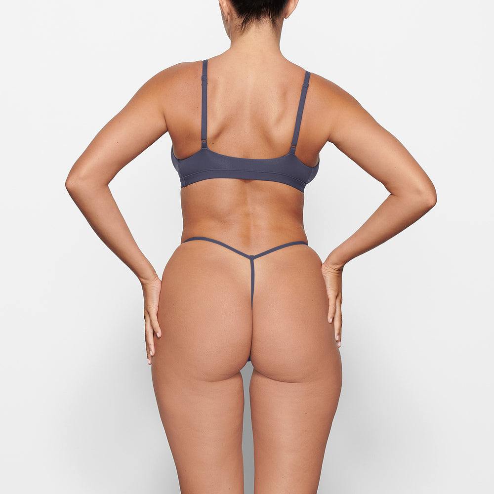 Skims FITS EVERYBODY T STRING Thong Donkerblauw | XKN-345270