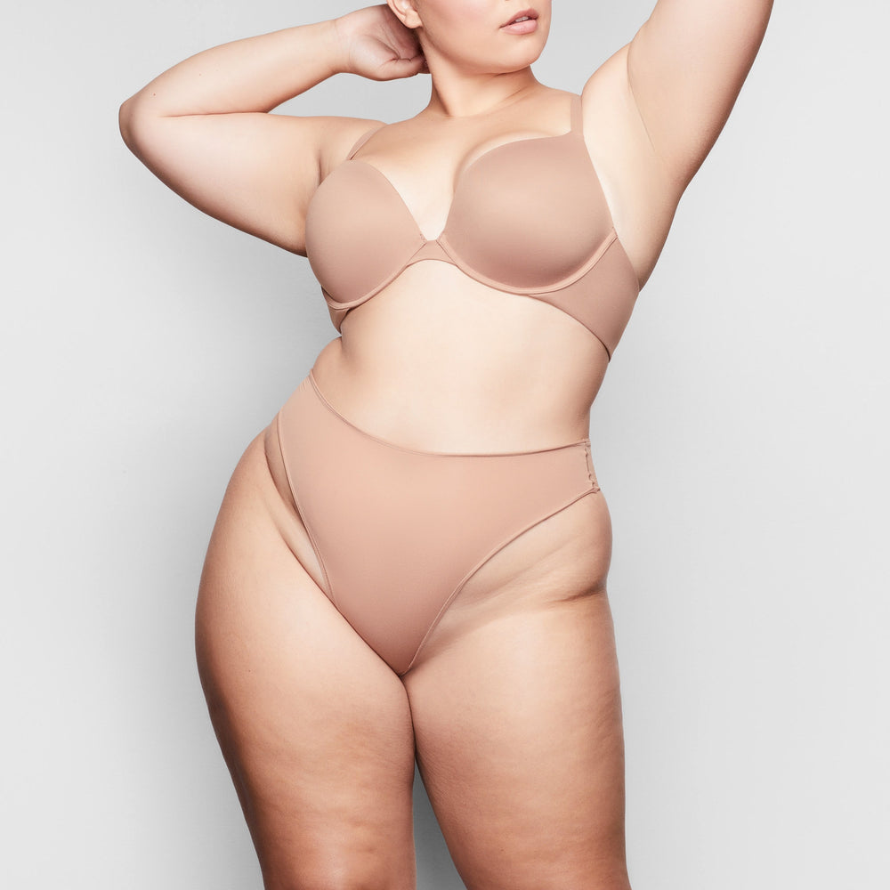 Skims FITS EVERYBODY T-shirt Push Up Bra Abrikoos | KSC-513984