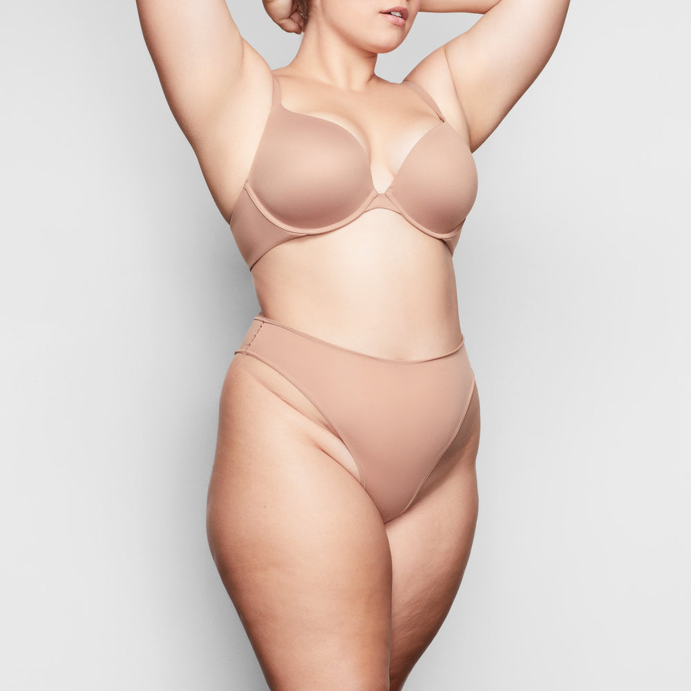 Skims FITS EVERYBODY T-shirt Push Up Bra Abrikoos | KSC-513984