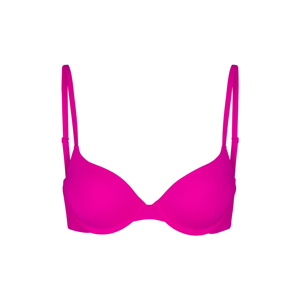 Skims FITS EVERYBODY T-shirt Push Up Bra Fuchsie | MWL-305946