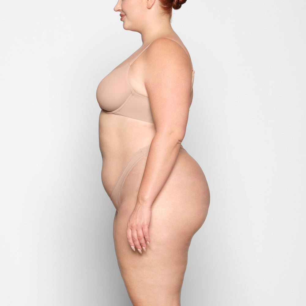 Skims FITS EVERYBODY UNLINED Underwire Bra Beige | HIS-956342