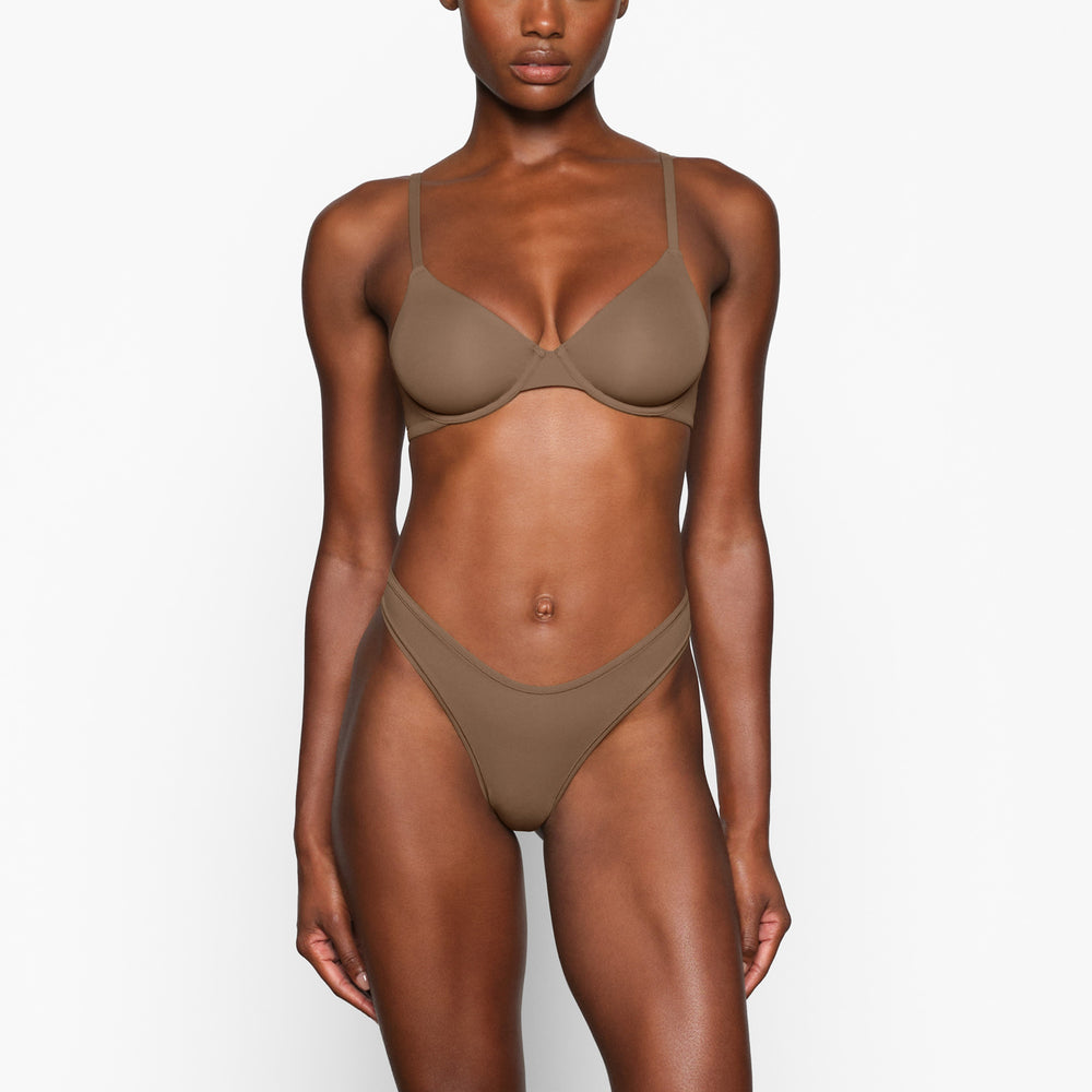 Skims FITS EVERYBODY UNLINED Underwire Bra Abrikoos | IDU-920143