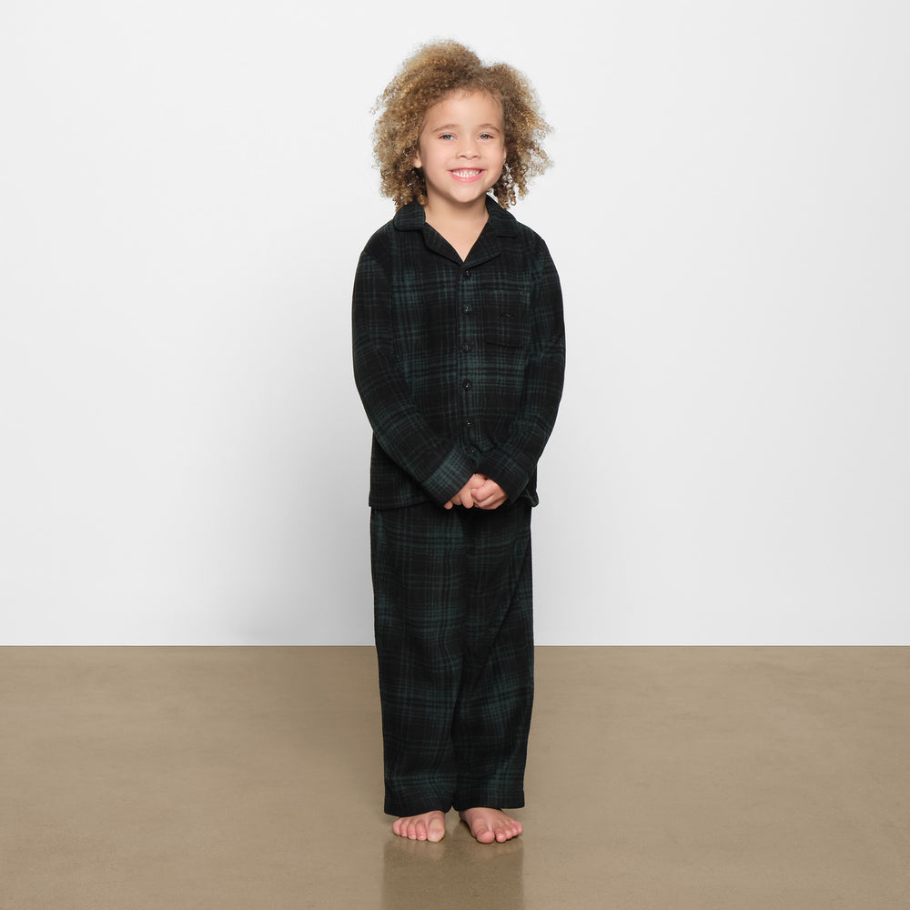 Skims FLEECE SLEEP SET Kinderen Groen | NFP-548027