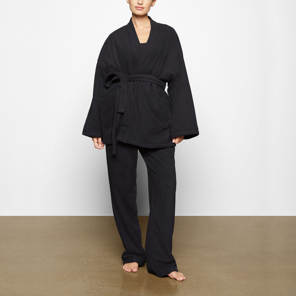 Skims FLEECE WRAP Jas Zwart | MFW-235706