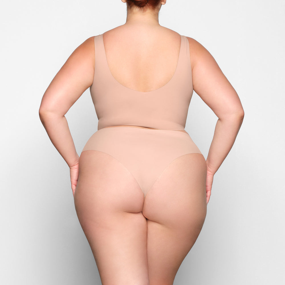 Skims FREE CUT CHEEKY Hipster Beige | BTO-021569