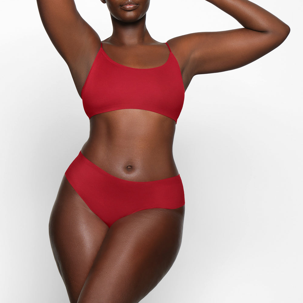 Skims FREE CUT CHEEKY Hipster Donkerrood | JON-908624