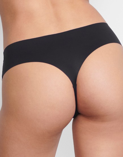 Skims FREE CUT CHEEKY Hipster Zwart | GYW-720839