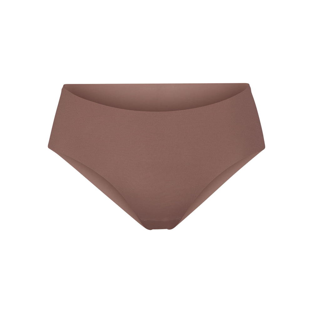 Skims FREE CUT MID WAIST Tanga Bruin | XIA-620539