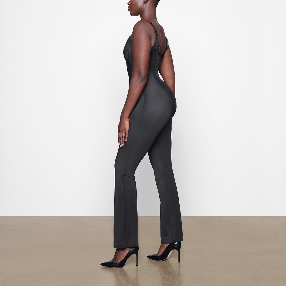 Skims GLAM Catsuit Zwart | QNZ-827301