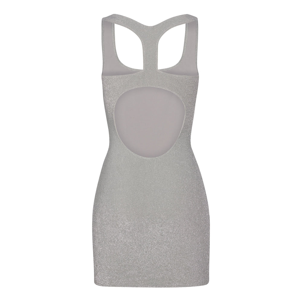 Skims GLITTER SWIM METALLIC Dress Grijs | FGU-894752