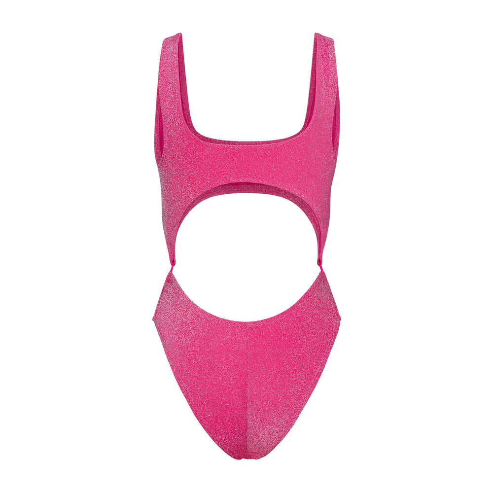 Skims GLITTER SWIM MONOKINI One Piece Roze | GLN-379802