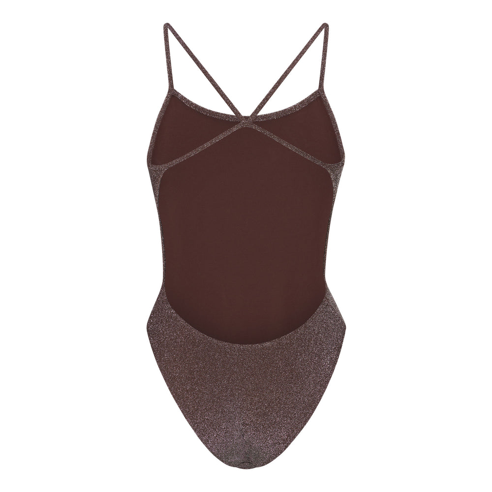 Skims GLITTER SWIM One Piece Chocola | JLC-310628