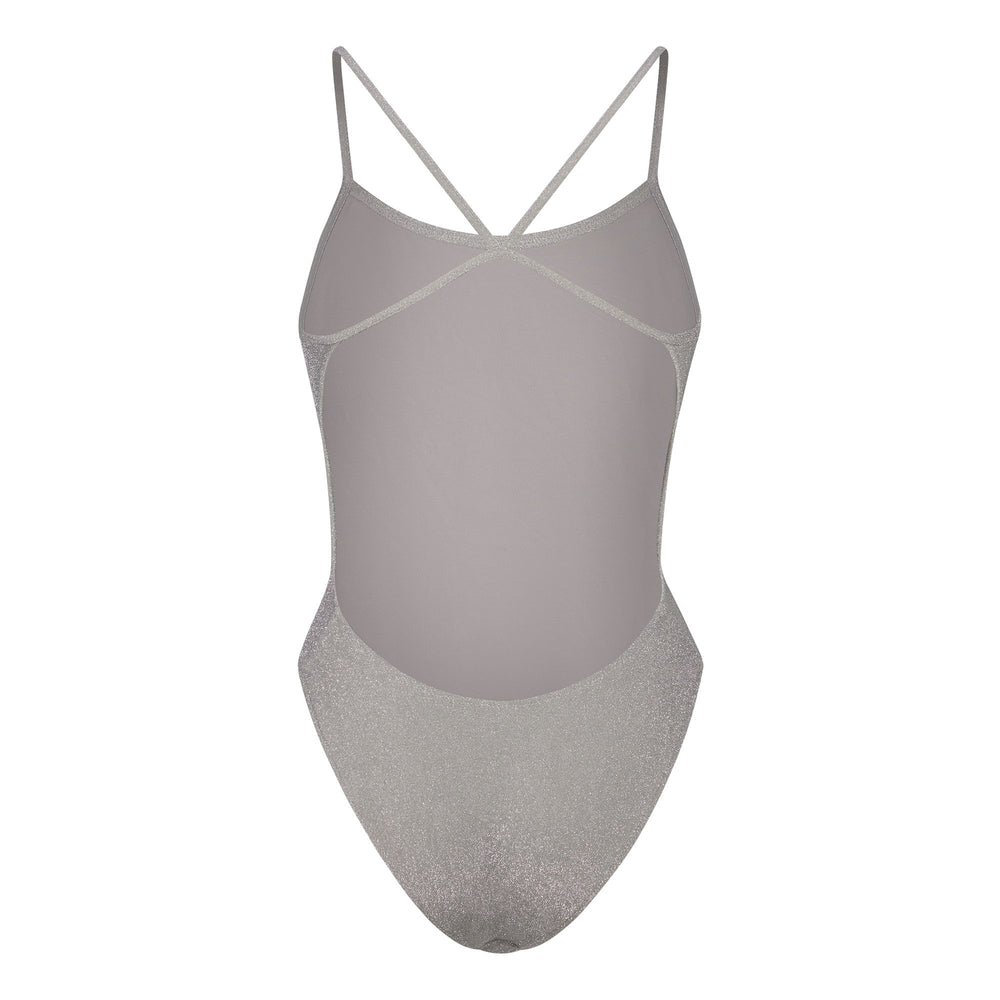 Skims GLITTER SWIM One Piece Grijs | CAK-973562