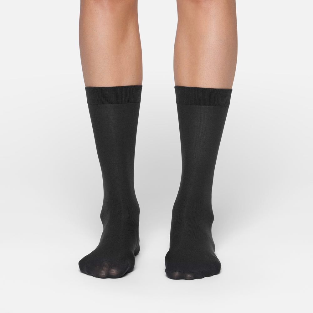 Skims HOSIERY CREW Sokken Zwart | DNQ-257491
