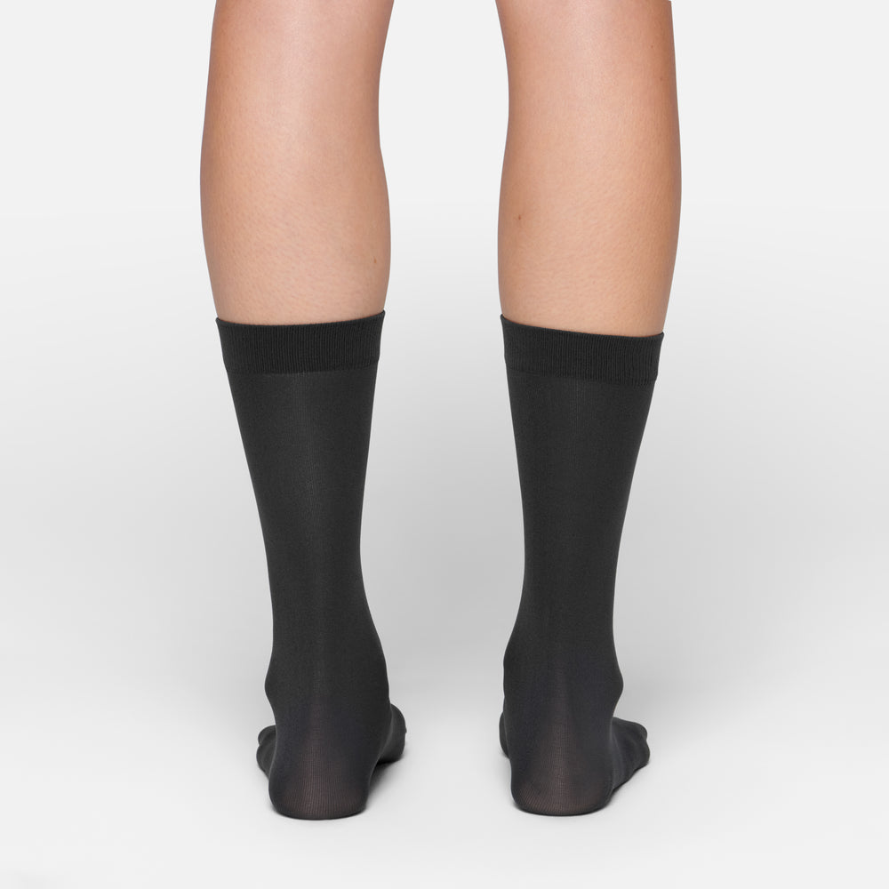 Skims HOSIERY CREW Sokken Zwart | DNQ-257491