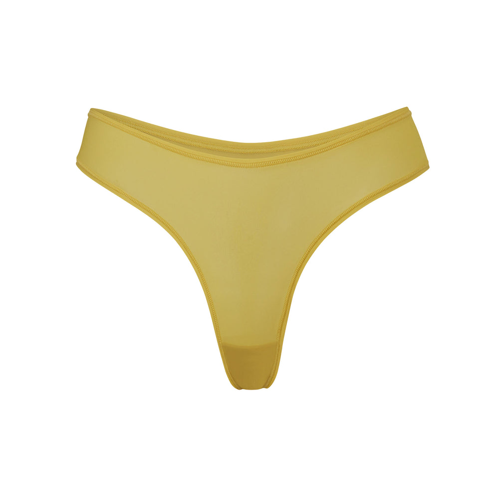 Skims JELLY SHEER DIPPED Thong Geel | MJS-465812