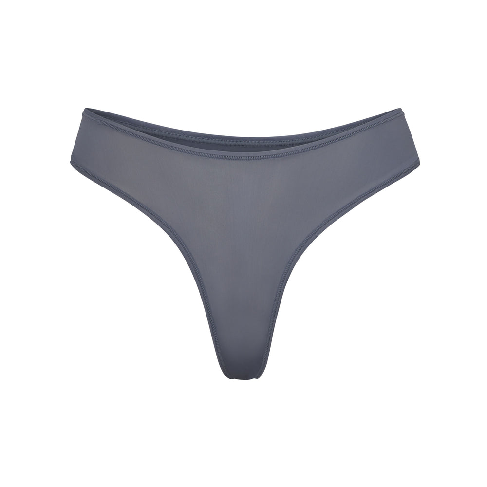 Skims JELLY SHEER DIPPED Thong Grijs Blauw | YPN-913674