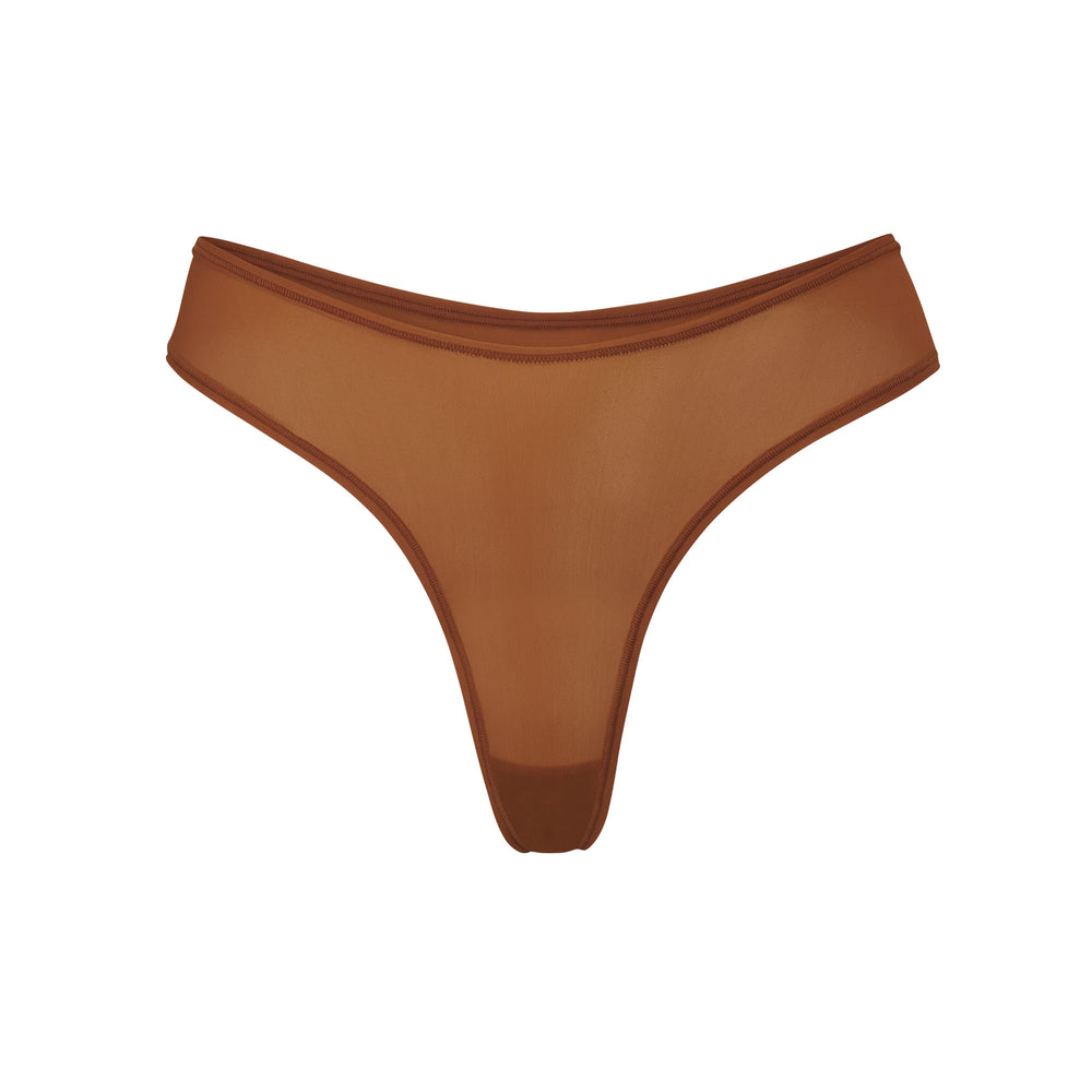 Skims JELLY SHEER DIPPED Thong Koper | QKC-859240