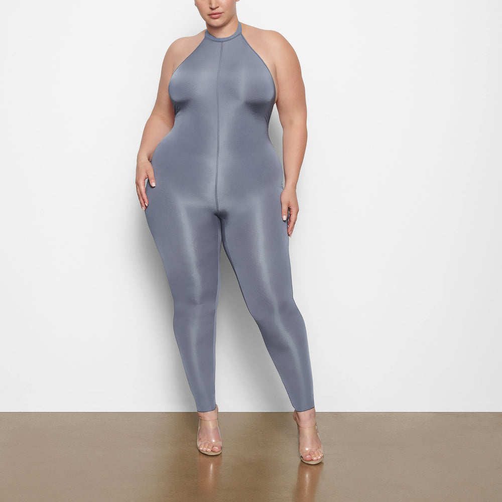Skims JELLY SHEER Full Bodysuit Grijs Blauw | WDS-123874
