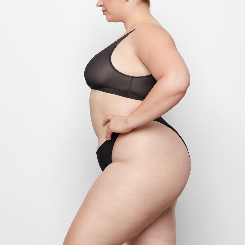 Skims JELLY SHEER HIGH CUT Bikini Zwart | LWK-743590