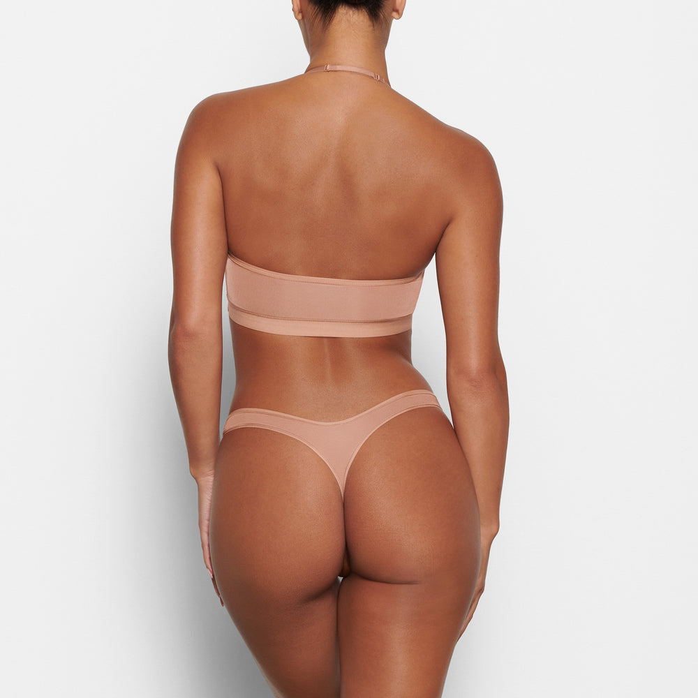 Skims JELLY SHEER SCOOP HALTER Bralette Abrikoos | IYZ-584629