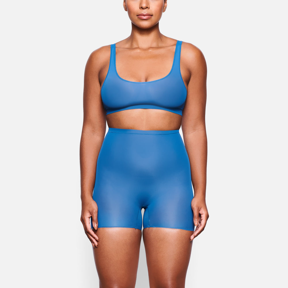 Skims JELLY SHEER SCOOP NECK Bralette Blauw | OTX-532019