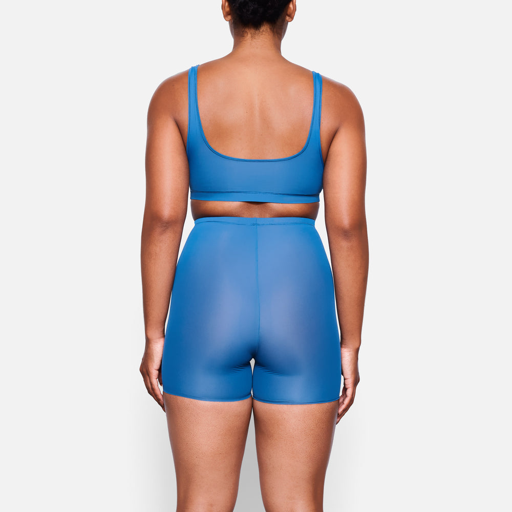 Skims JELLY SHEER SCOOP NECK Bralette Blauw | OTX-532019
