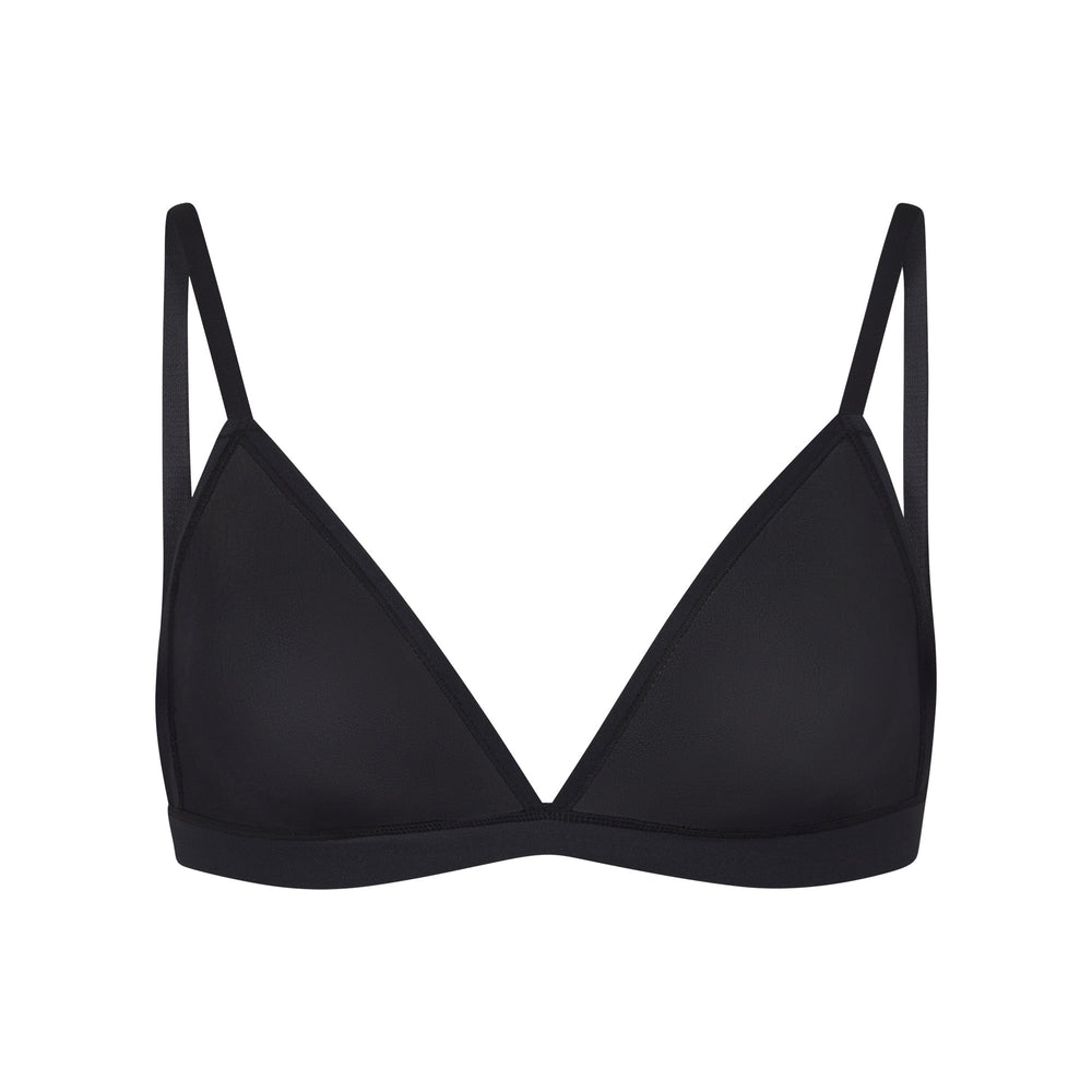 Skims JELLY SHEER SEAMED TRIANGLE Bralette Zwart | ALC-613879