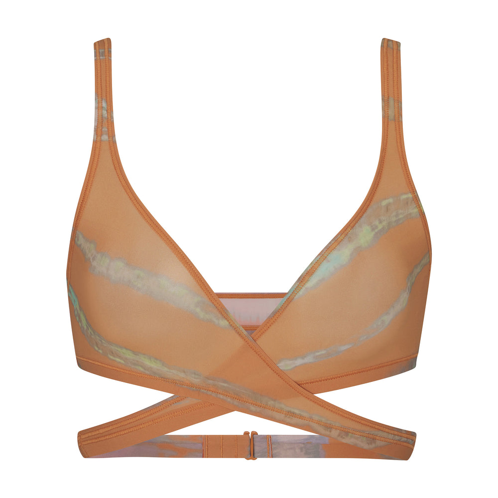 Skims JELLY SHEER WRAP Bralette Bruin | TIB-912836