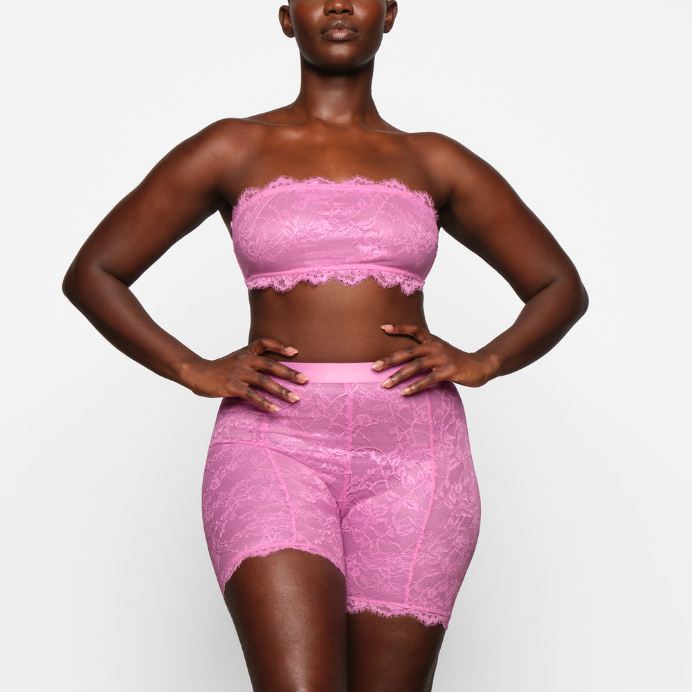 Skims LACE Bandeau Top Roze | CLP-042613