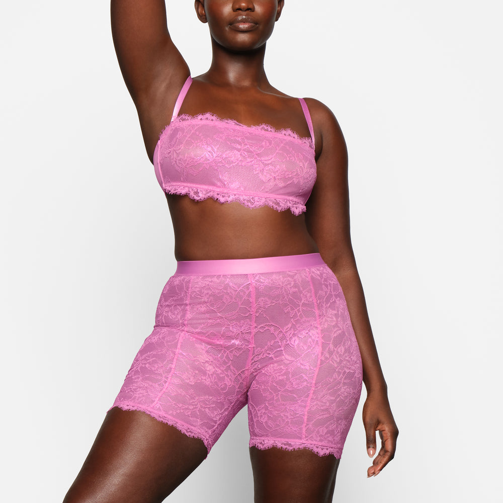 Skims LACE Bandeau Top Roze | CLP-042613