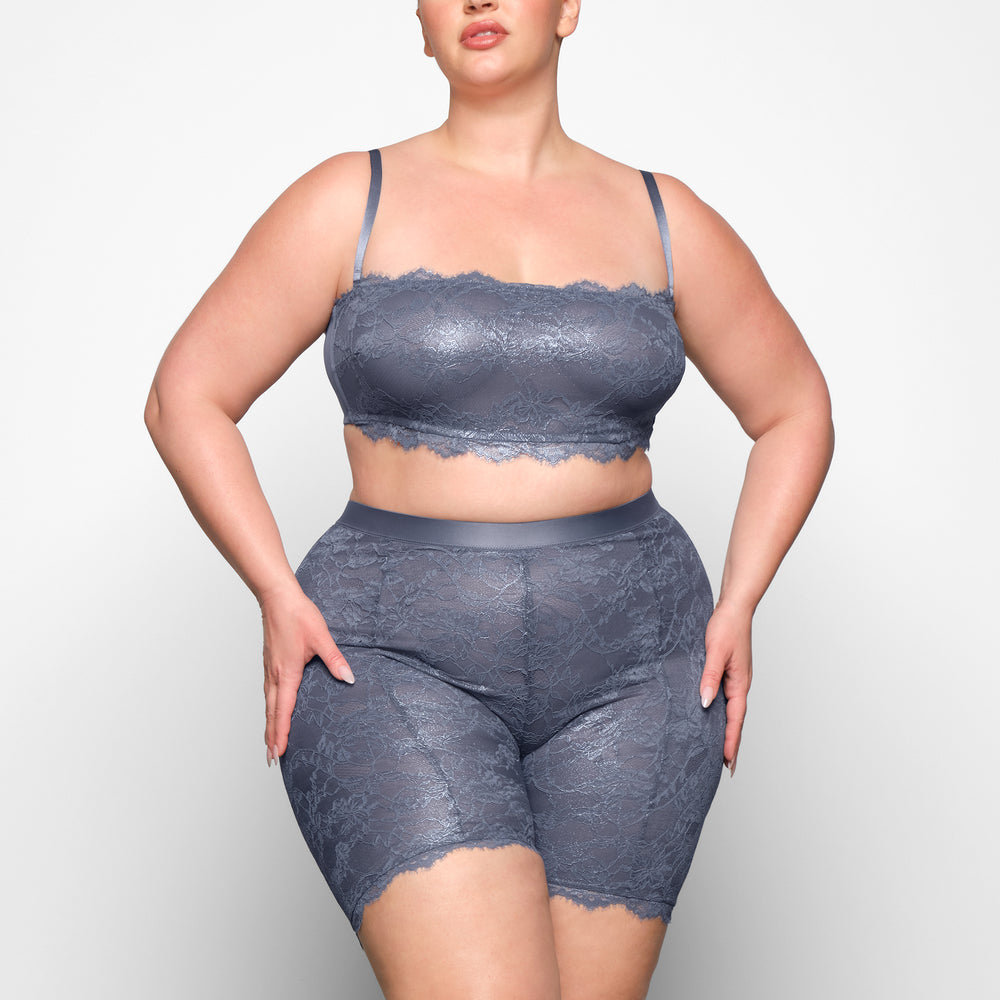 Skims LACE Bandeau Top Thunder | JUE-165732