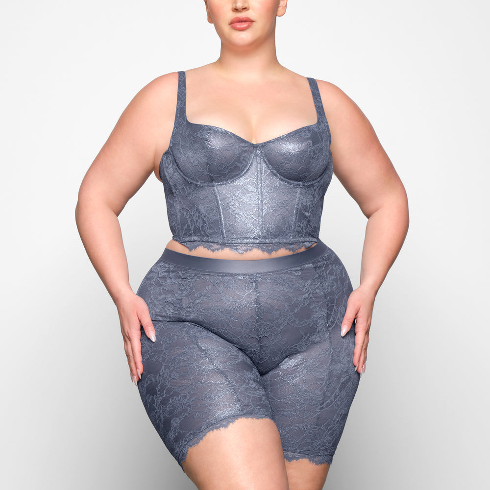Skims LACE Bustier Thunder | WRS-175269