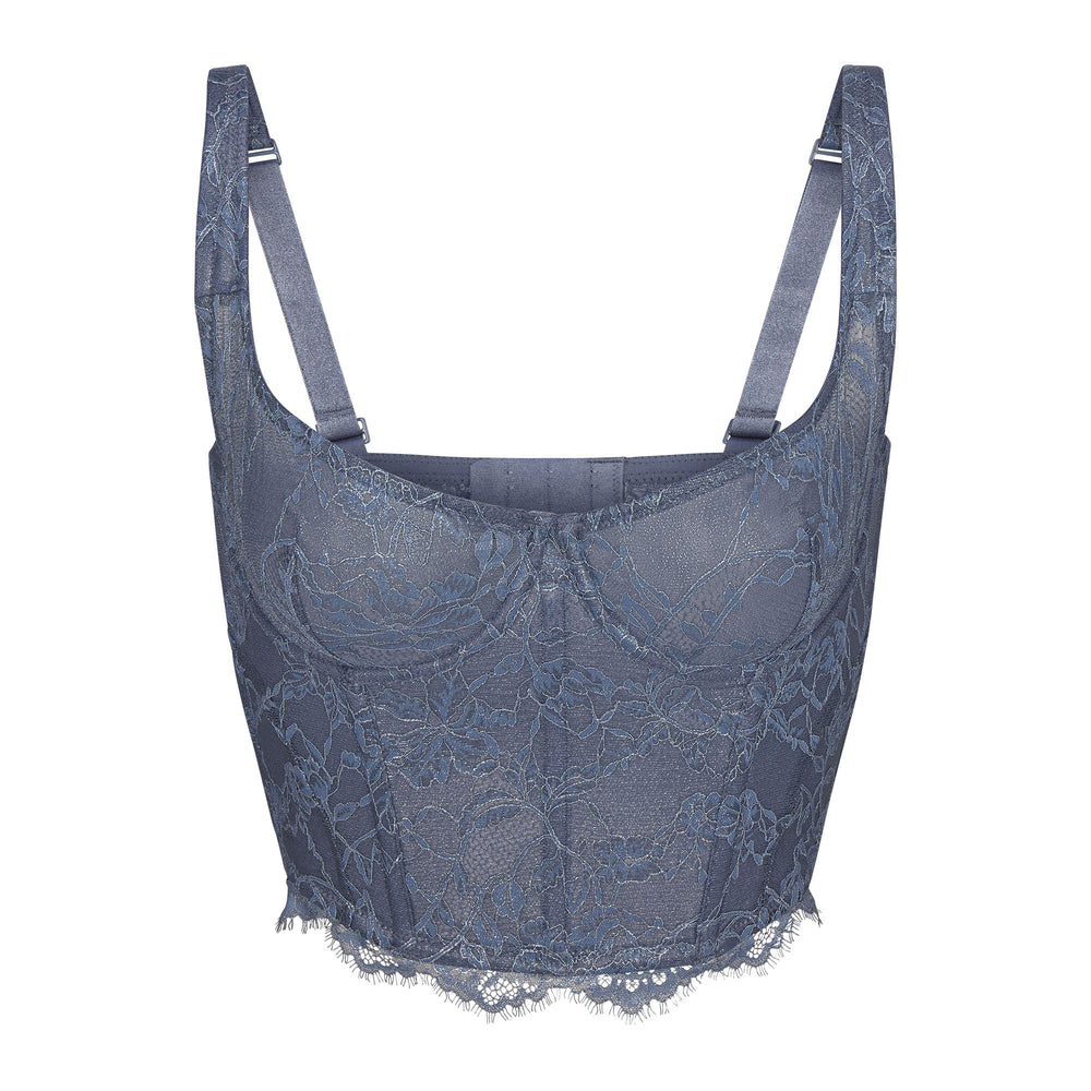 Skims LACE Bustier Thunder | WRS-175269