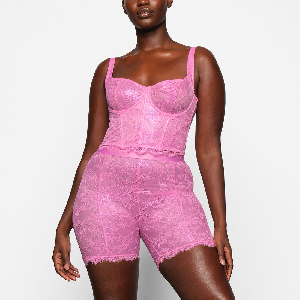 Skims LACE Korte Broek Roze | HIQ-036894