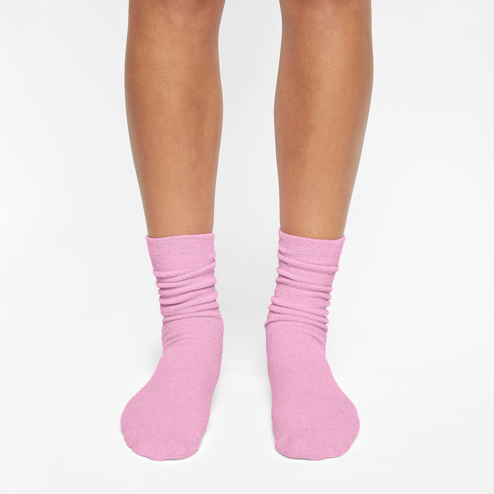 Skims LIGHT COZY KNIT Sokken Roze | RGI-864279