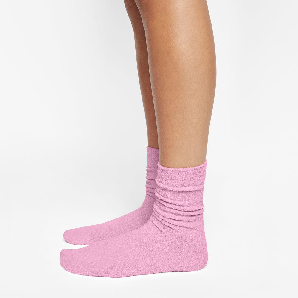 Skims LIGHT COZY KNIT Sokken Roze | RGI-864279
