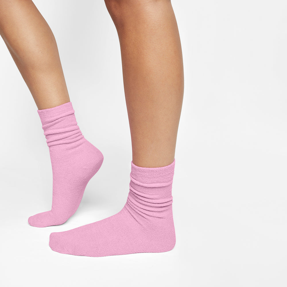 Skims LIGHT COZY KNIT Sokken Roze | RGI-864279