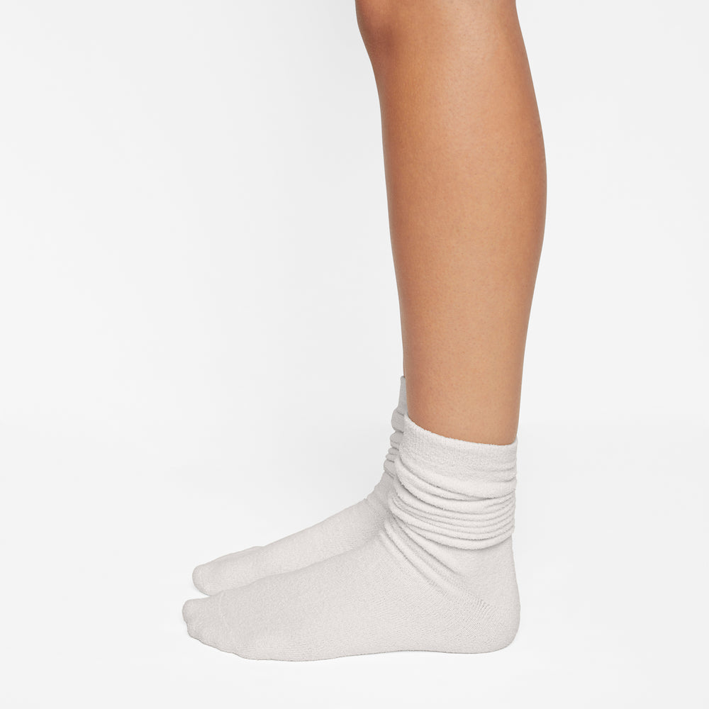 Skims LIGHT COZY KNIT Sokken Wit | QVW-647529