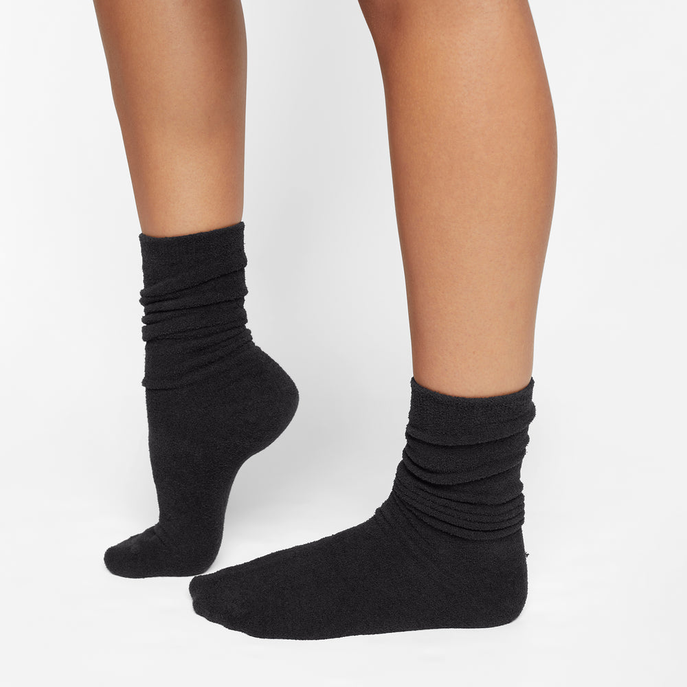 Skims LIGHT COZY KNIT Sokken Zwart | GPO-028634