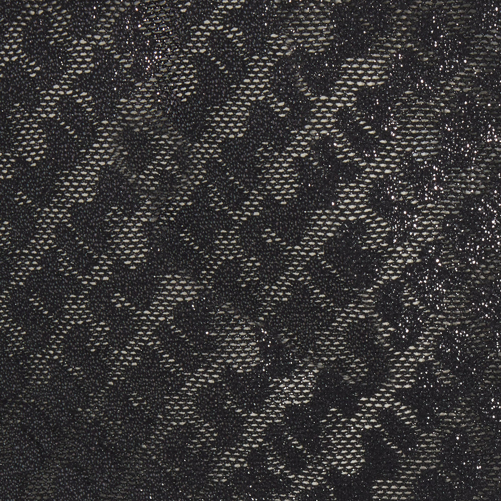 Skims LOGO MESH FOIL Thong Zwart | DXC-254308
