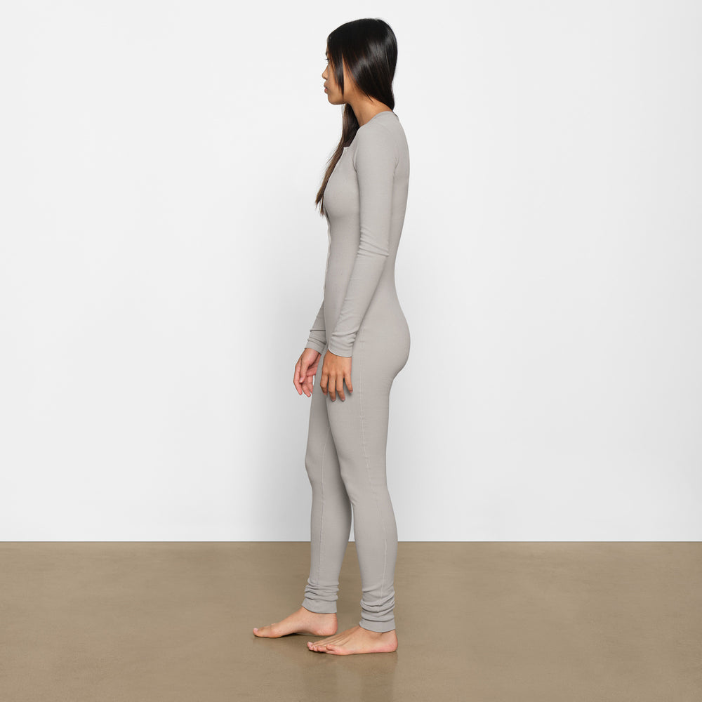 Skims LOGO POINTELLE HENLEY ONESIE Kinderen Lichtgrijs | CWF-514680