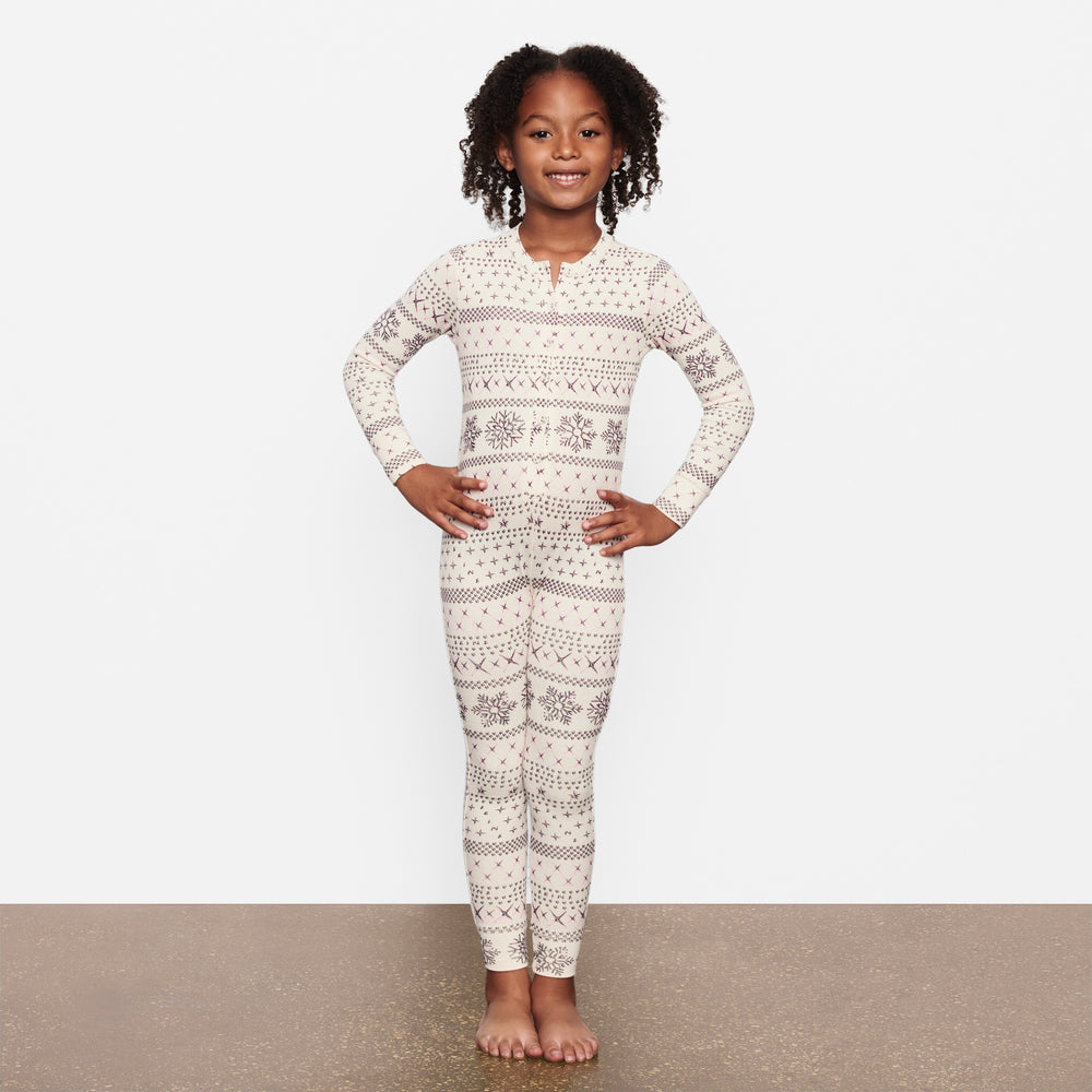 Skims LOGO POINTELLE HENLEY ONESIE Kinderen Room | RQM-831962