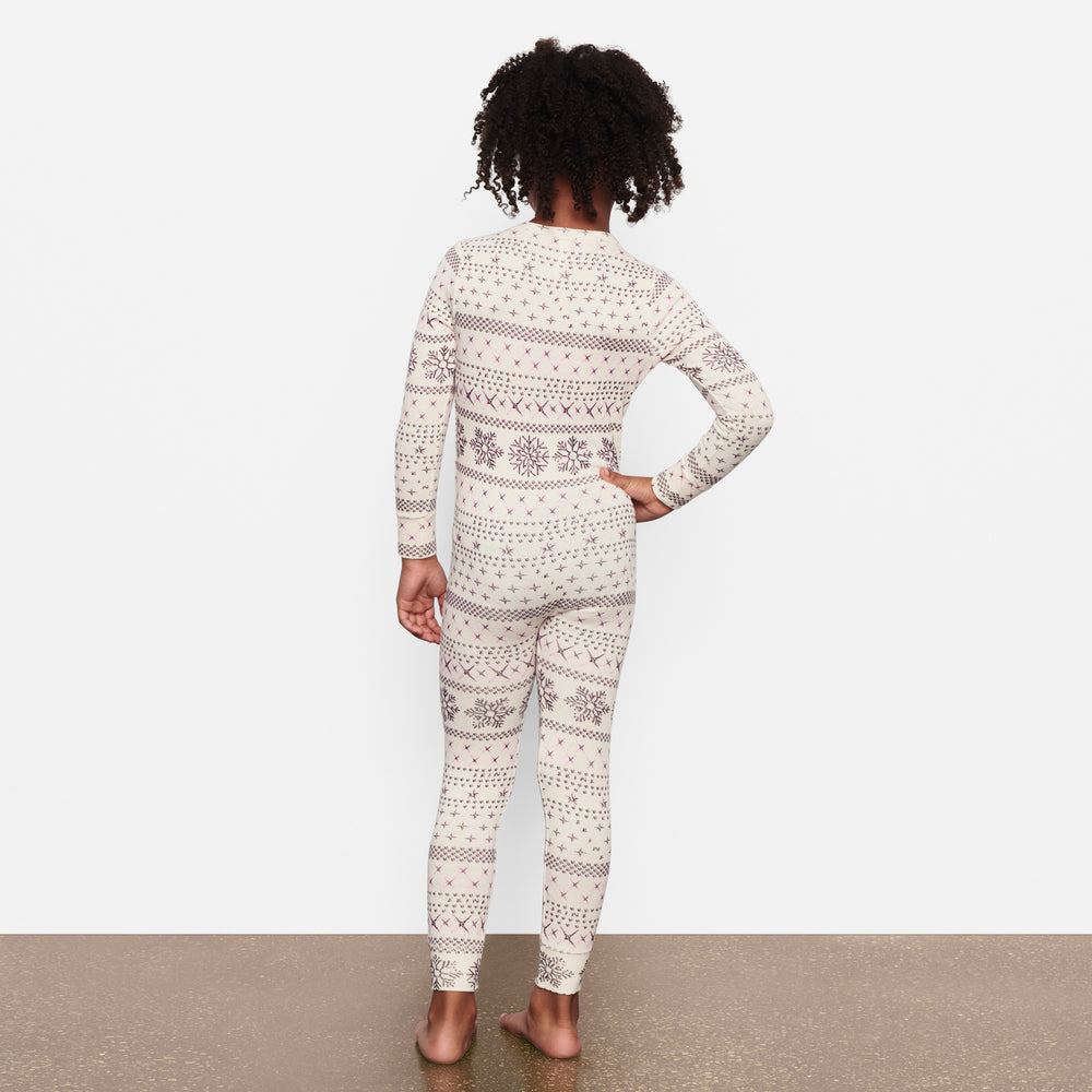 Skims LOGO POINTELLE HENLEY ONESIE Kinderen Room | RQM-831962